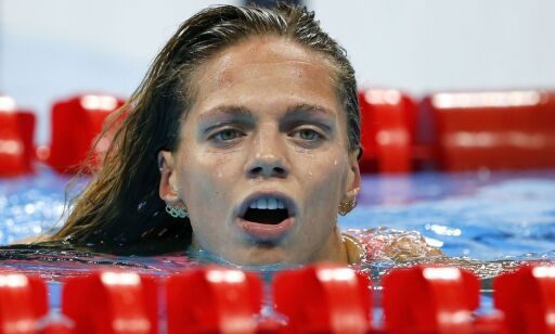 Hun har fått hallen til å bue og rivalene til å rase. Nå kommer hun med stikk til Michael Phelps