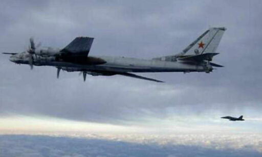 Amerikanske jagere måtte skremme vekk russiske bombefly på nasjonaldagen