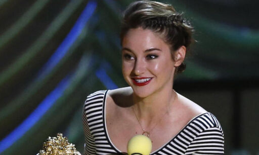 Shailene Woodley kåret til beste kysser og kvinnelige skuespiller