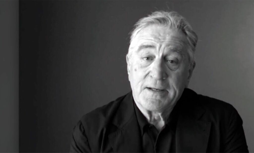 Robert De Niro slakter Trump