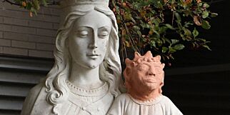 Restaurert statue av jesusbarnet skaper oppstandelse - Sammenlignes med «Maggie Simpson»