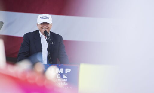 20161102: Donald Trump holdt rally i Miami. Foto: Øistein Norum Monsen / Dagbladet