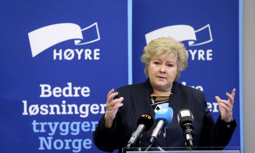 Politisk krise og indre gjæring kan true Erna Solbergs lederskap