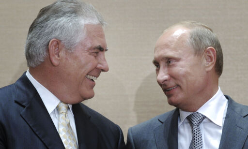 Han kalles amerikaneren med best personlig forhold til Putin. Nå er oljesjefen utenriksminister-favoritt