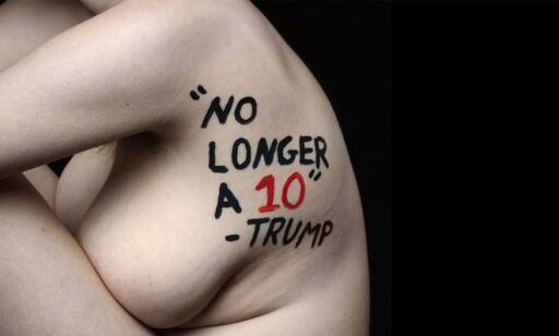 18-åring skaper oppsikt med nakenprosjekt mot Trump