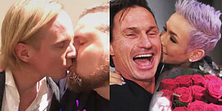 Slik feiret kjendisene valentinsdagen