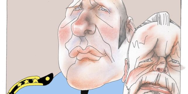 Politihuset var ikke stort nok for både Eirik Jensen og Einar Aas