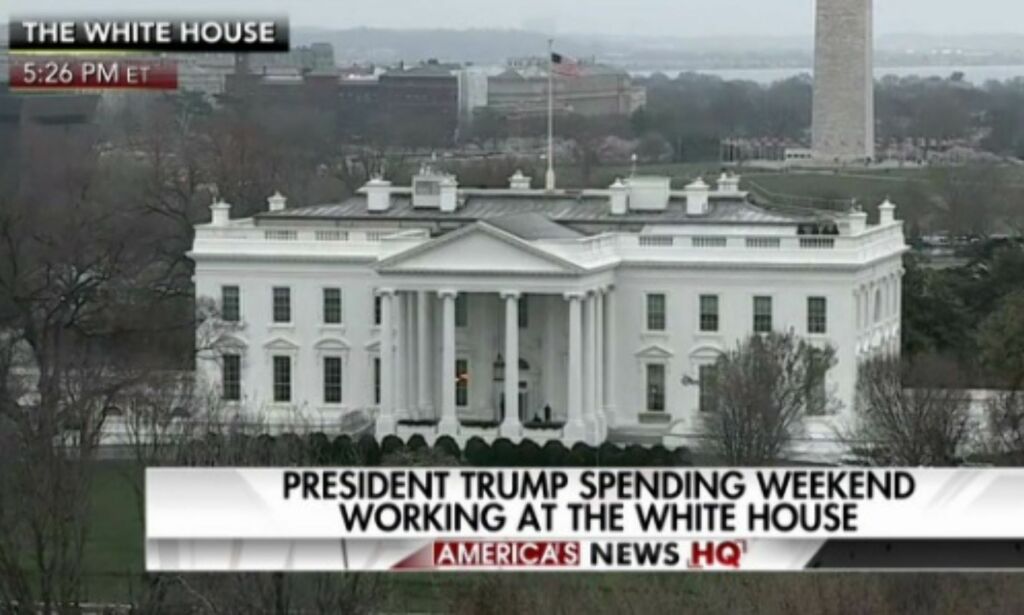 Fox News hevdet Trump «arbeidet i Det hvite hus i helga». Men så ble presidenten sett på golfbanen - igjen
