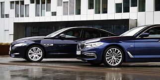 Luksusduell: BMW mot Jaguar. Valget er enkelt