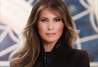 Det første offisielle bildet av førstedame Melania Trump splitter folket