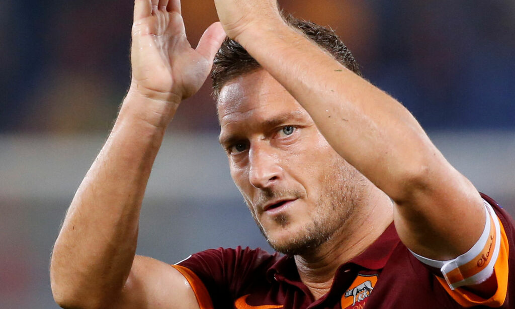 Han var en ordinær gutt som ble en ekstraordinær fotballspiller. Totti er den siste gladiator