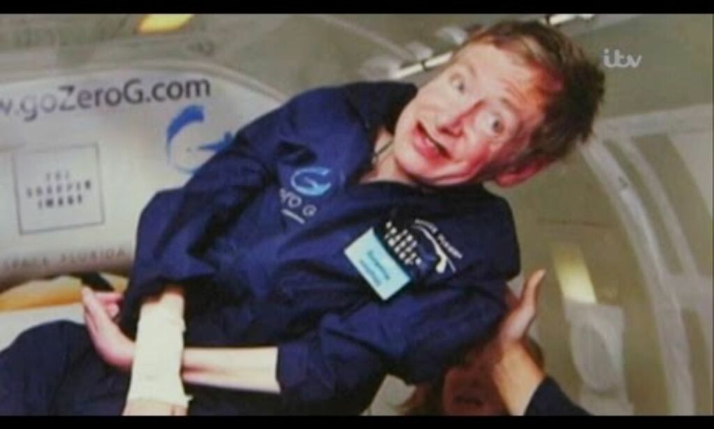 Stephen Hawking har blitt invitert på romtur av Richard Branson