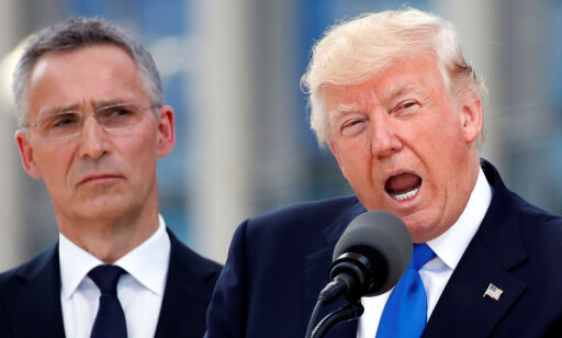 Norge på Trumps verstingliste.Frp: - Kravet om 2 prosent er absolutt. Ferdig snakka!