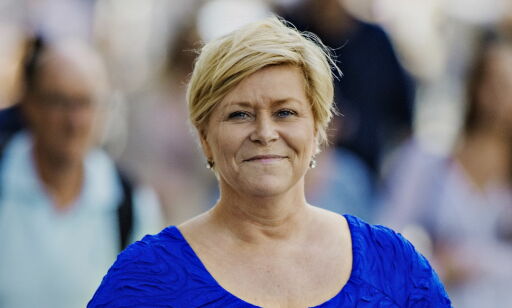 Hun var den eneste partilederen som turte å være med