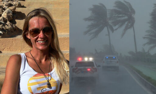 Livsfarlige «Irma» raser rett mot norske Hege (40). Forbløffet over dyrenes reaksjon: - Ingenting rører seg