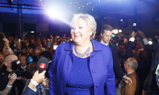 Erna har høyest inntekt og formue