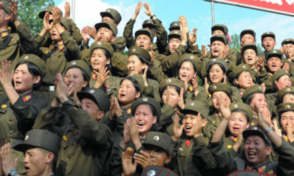 Så «glade» ble nordkoreanerne av å se Kim Jong-un