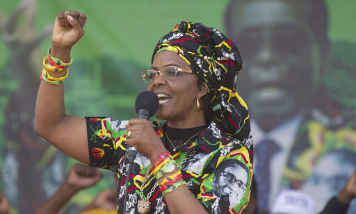 Ingen rører Mugabe (93). Nå gjelder det å bli kvitt fru Grace (52)