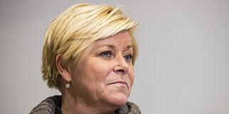 Hevder Siv Jensen skal ha visst om Leirstein-saken. Slik svarer Jensen