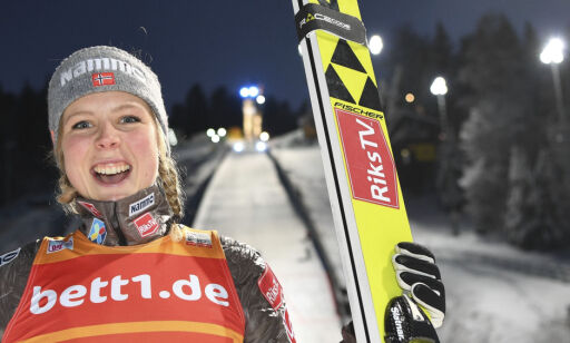 Hun er blitt råsterk: - Jeg vil hoppe lenger enn 253,5 meter.