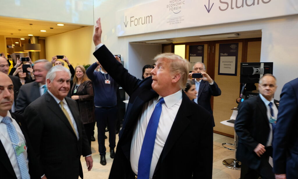 Trump i løvens hule: - Det blir amerika først