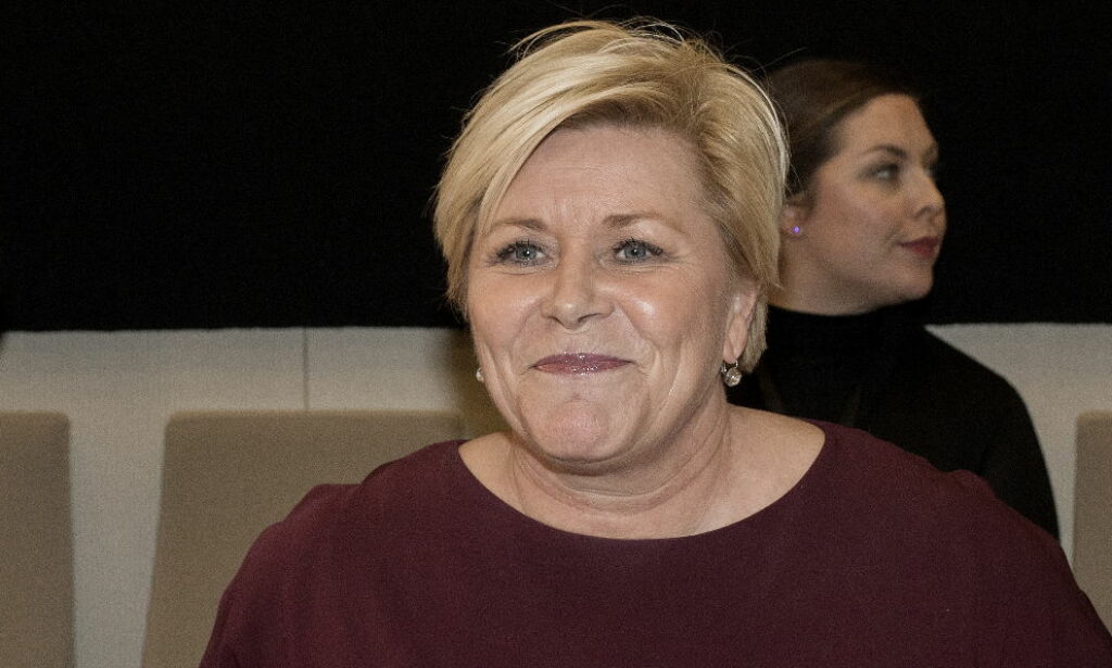 En ripe i lakken for Siv Jensen