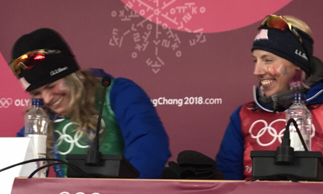 - Det er jo dritflaut å være så nervøs, sa Martin Johnsrud Sundby - og så fikk han OL-vinneren til å rødme