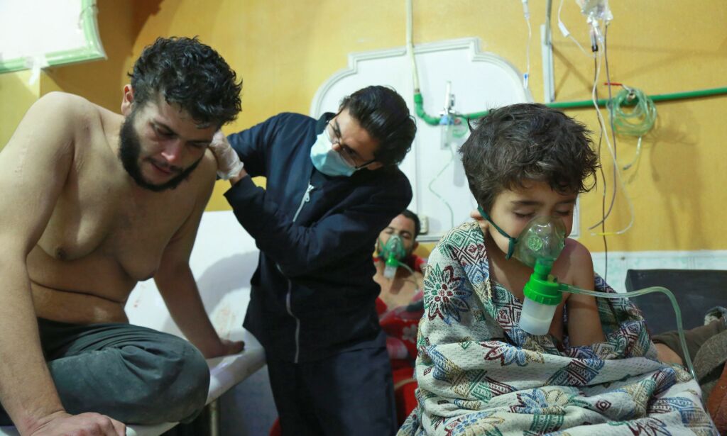 Hjelpearbeider om våpenhvilen i Øst-Ghouta: - Russerne ler av verden