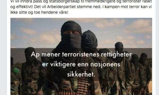 Listhaug brukte det omstridte terrorbildet UTEN tillatelse. Nå får hun regning i posten