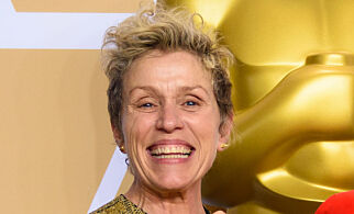The 90th Academy Awards - Press Room - Los Angeles. Frances McDormand (Best Actress) in the press room at the 90th Academy Awards held at the Dolby Theatre in Hollywood, Los Angeles, USA.ÊPhoto credit should read: Matt Crossick/EMPICS Entertainment, URN:35440039
