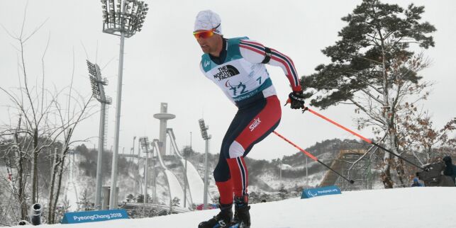 Langrennsgutta tok sølv i åpen stafett i Paralympics