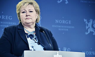 Erna fikk forsvarskorrektiv: - Det var helt nødvendig