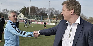 Overrumplet av dresskledd Iversen