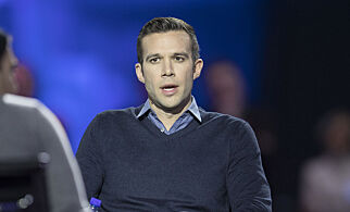 Oslo 20180109.
Jon Favreau på NHOs årskonferanse 2018. Han har blant annet vært taleskriver for Barack Obama.
Foto: Vidar Ruud / NTB scanpix