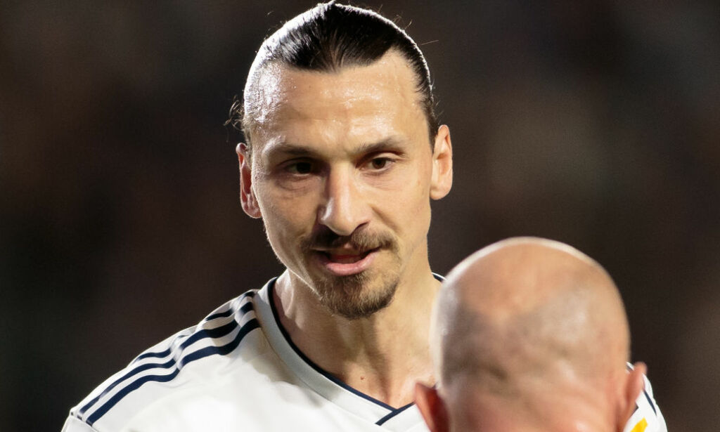 Zlatan utvist etter slag