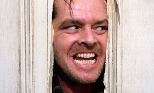 Reisen fra jovial familiefar til klin gal psycho-killer, er en fryd