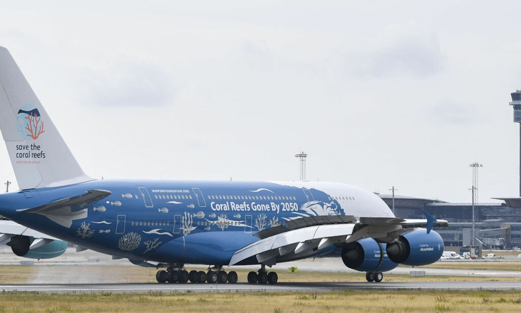 Måtte sjekke rullebanen etter monsterflyets landing på Gardermoen
