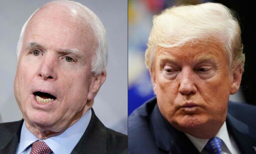 - Stoppet minneord om John McCain