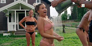 - Ser ut som jeg bare løper rundt i bikini og leker deilig