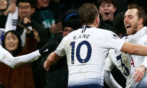 Eriksen frelste Spurs på overtid
