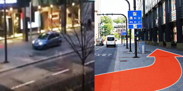 Kvinne i 80-åra tatt for fortauskjøring for tredje gang! I går fikk politiet nok
