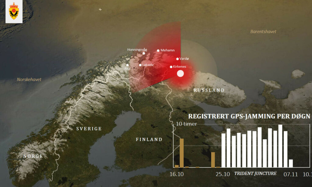 Fordømmer russisk GPS-jamming. - Uforsvarlig oppførsel
