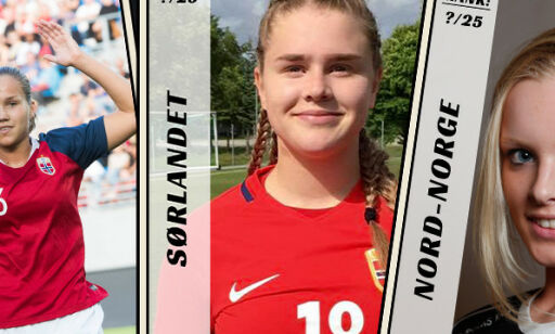 Er venninna di med på lista? Dagbladet kårer de 25 beste kvinnespillerne i hver landsdel