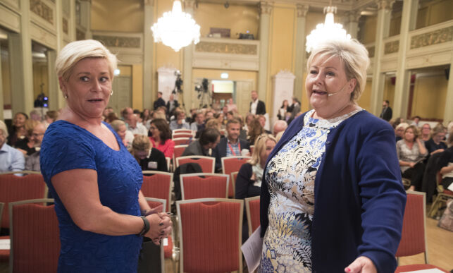 Nå kan Erna og Siv bli overkjørt