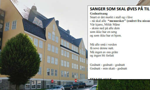 Stavanger-skole ble beskyldt for å fjerne «nisse» og «gud» fra sangtekster